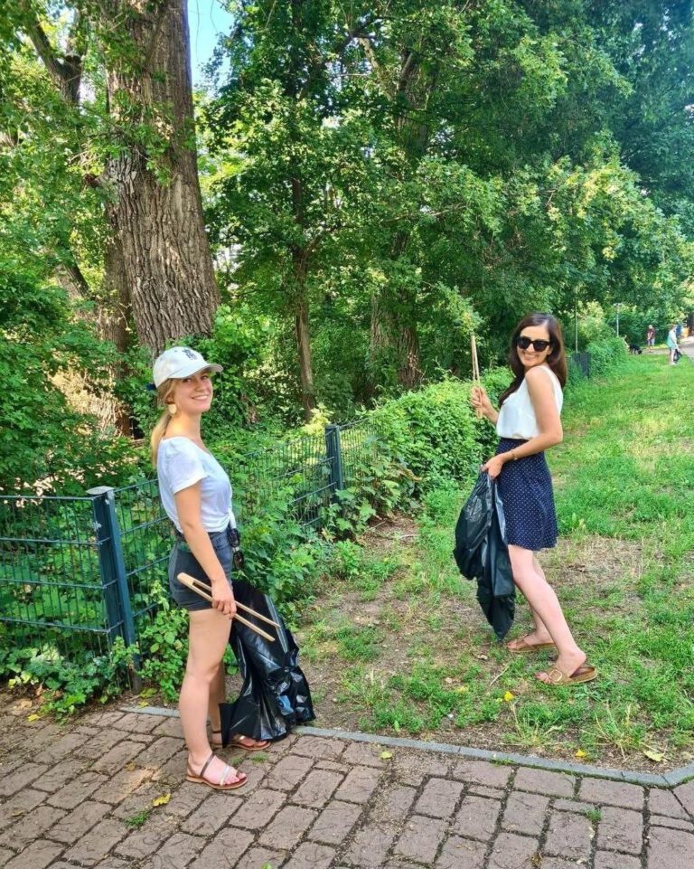 Müllsammelaktion im Kiez