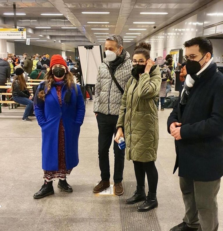 Ukraine Geflüchteten Unterstützung