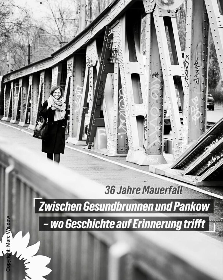 36 Jahre Mauerfall – Zwischen Gesundbrunnen und Pankow