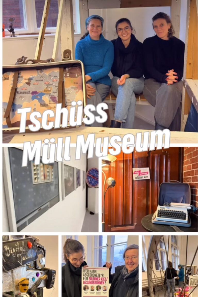 Abschiedsfeier im Müll Museum