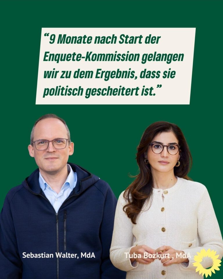 Die Enquete-Kommission ist politisch gescheitert!