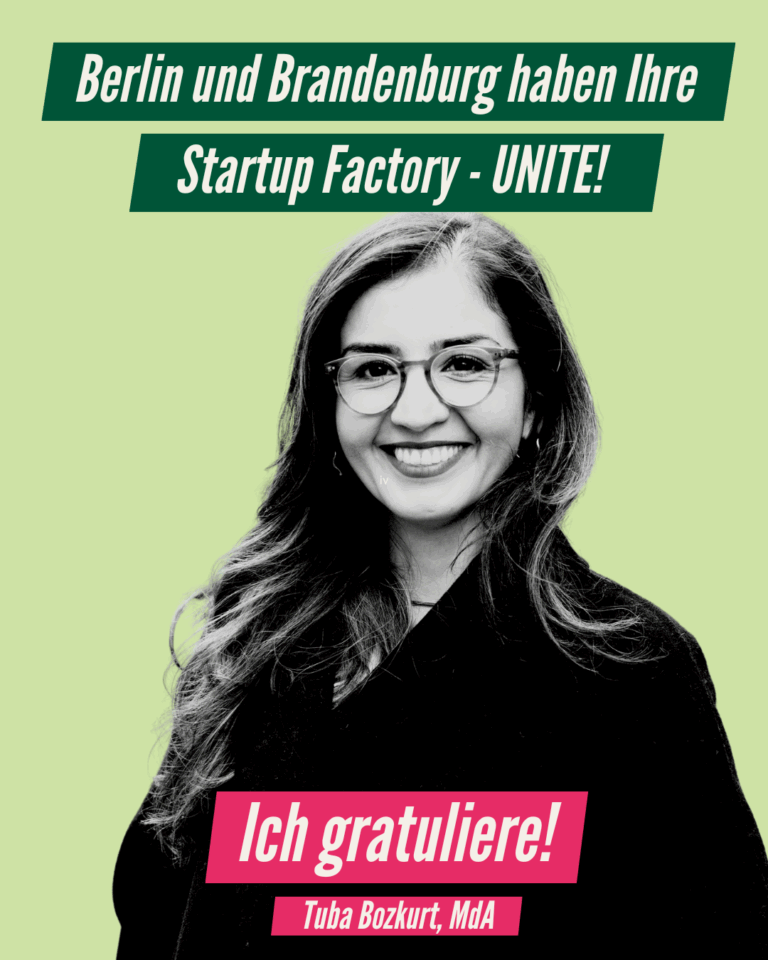 Berlin und Brandenburg bekommt seine Startup-Factory: UNITE!