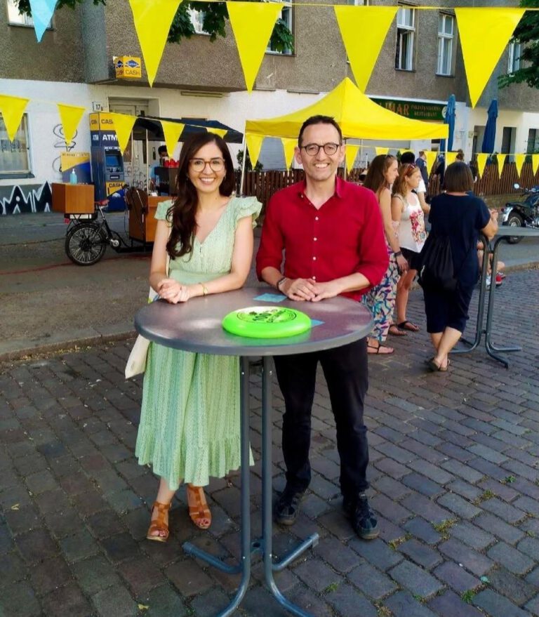 Auf dem Bellermannstraßenfest