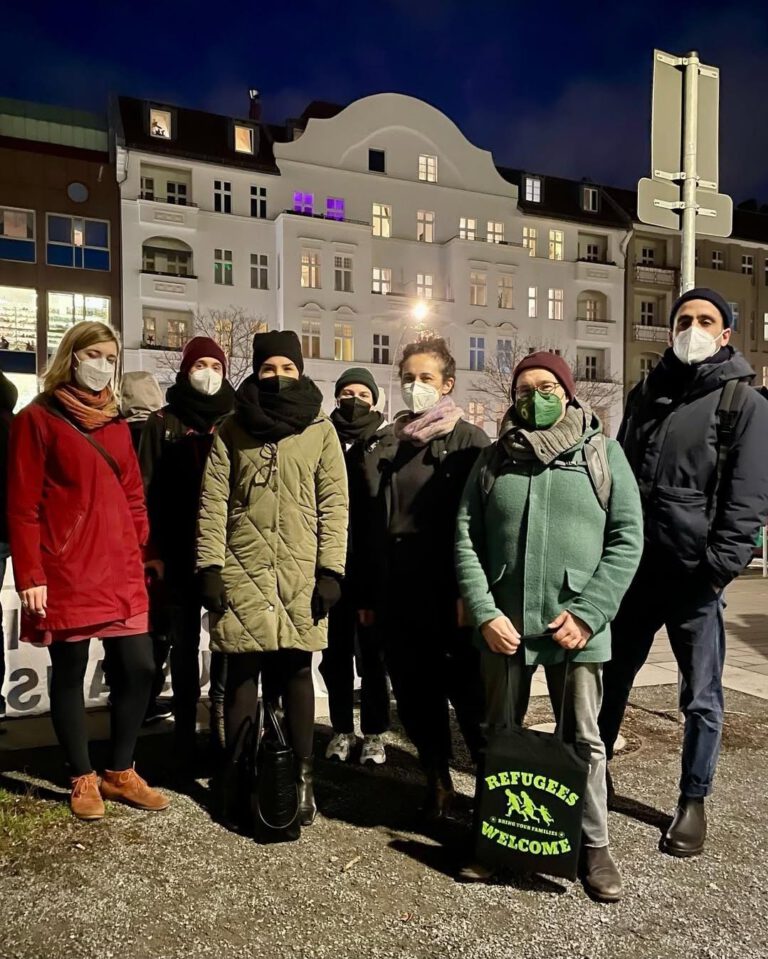 Demo gegen Corona Leugner:innen