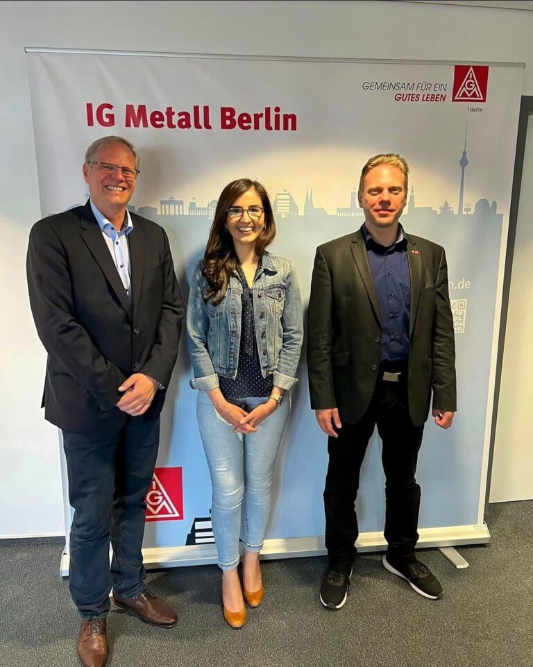 Zu Besuch bei IG Metall Berlin