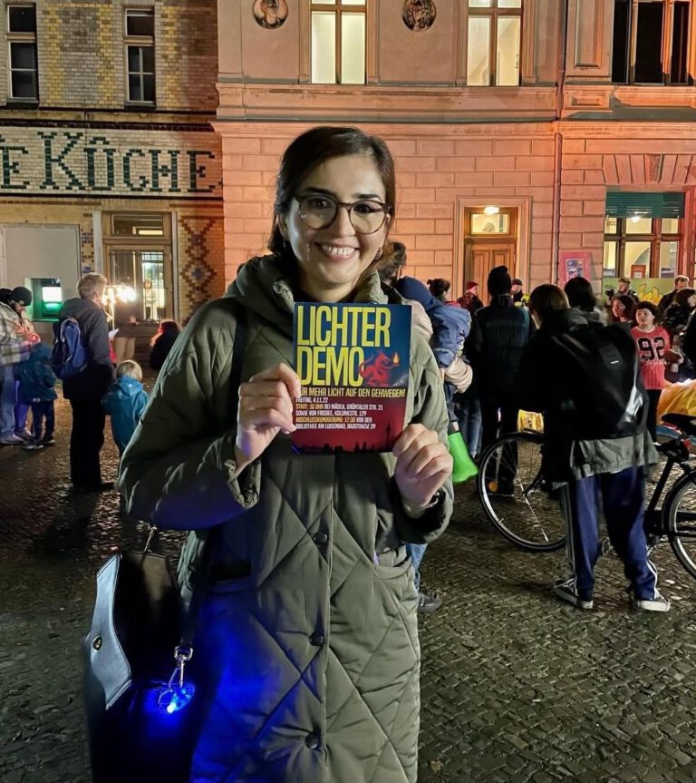 Lichter-Umzug im Soldiner Kiez