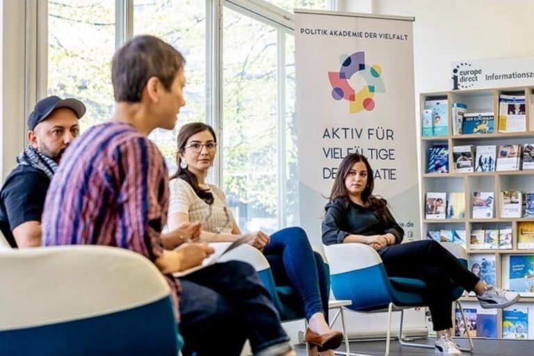 Panel bei „Politik Akademie der Vielfalt“