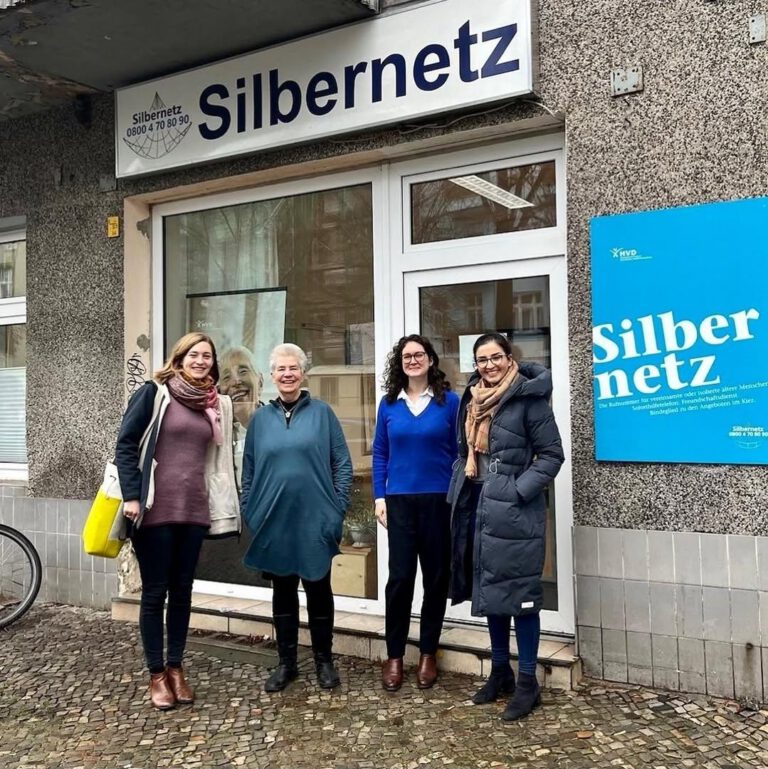 Zu Besuch bei Silbernetz e.V.