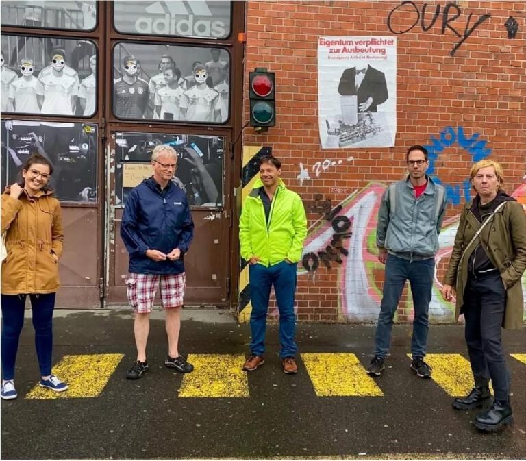 Zu Besuch in den Uferhallen